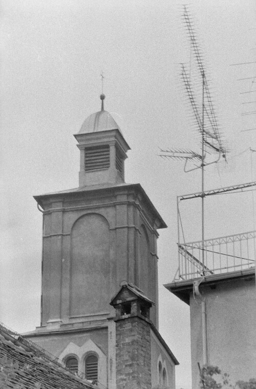 [Feldkirch, Kirchturm der Johanniterkirche]