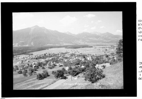 Thüringen, Walgau / Vorarlberg : [Thüringen im Walgau mit Blick in den westlichen Rhätikon]