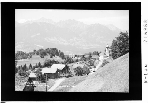 Thüringerberg im Grossen Walsertal : [Thüringerberg im Walgau mit Blick in den westlichen Rhätikon]