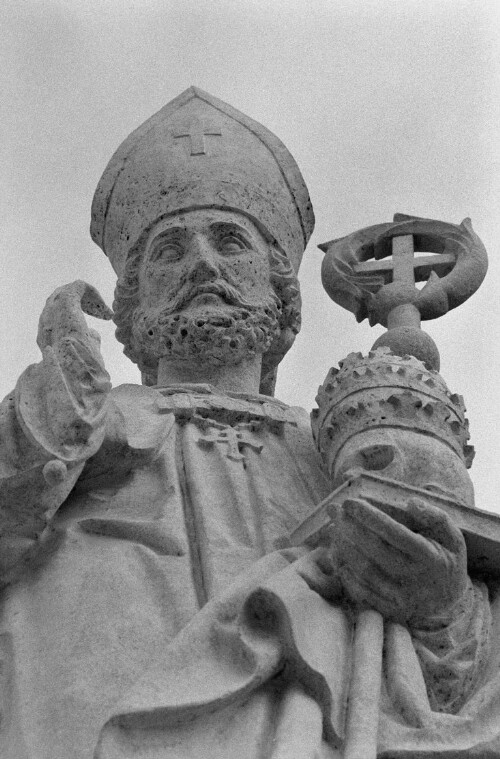 [Statue des heiligen Gebhard]