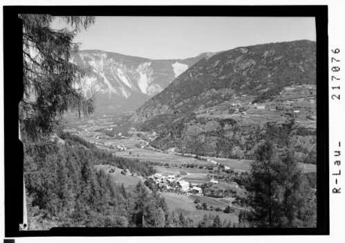 [Piburg bei Ötz im Ötztal gegen Simmering / Tirol]