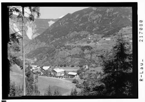 [Piburg bei Ötz im Ötztal mit Blick nach Au / Tirol]