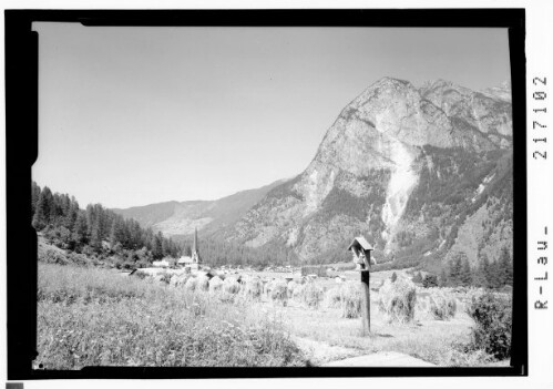[Tumpen bei Umhausen gegen Habicher Wand und Achplatte / Tirol]