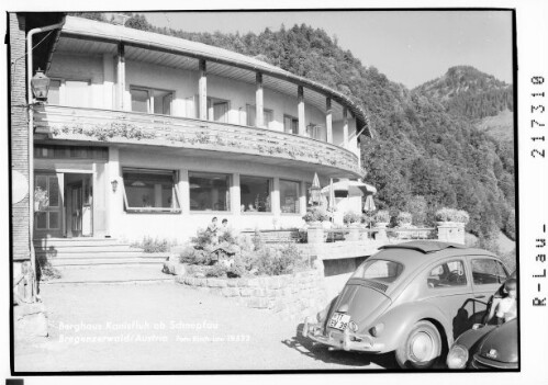 Berghaus Kanisfluh ob Schnepfau im Bregenzerwald / Austria : [Berghaus Kanisfluh ob Schnepfau gegen Giblenkopf]