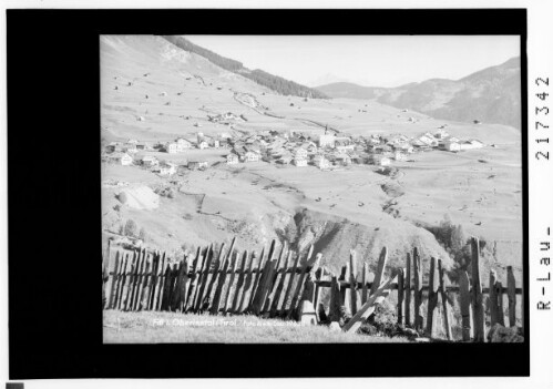 Fiss im Oberinntal / Tirol : [Fiss im Oberinntal gegen Tschirgant und Mieminger Gebirge]