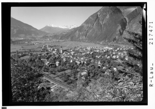 [Zams bei Landeck mit Blick zum Hohen Riffler / Tirol]