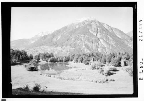 [Blick von Trams ob Landeck zum Rauhen Kopf / Tirol]