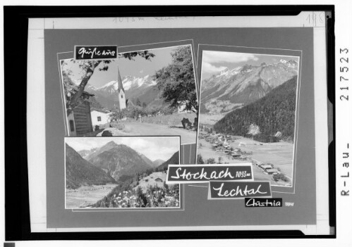 Grüsse aus Stockach 1093 m / Lechtal / Tirol