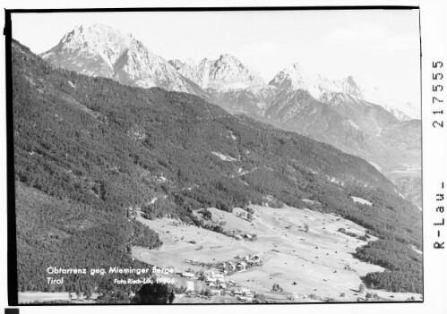 Obtarrenz gegen Mieminger Berge / Tirol