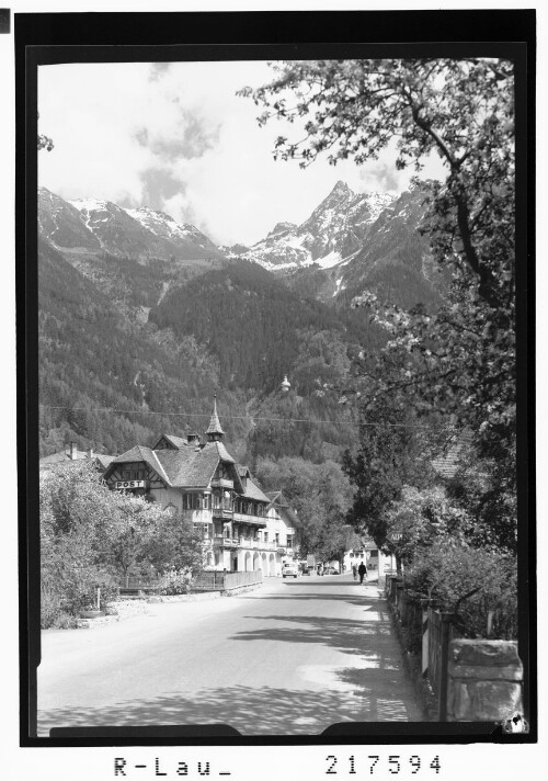 [Aus Ötz im Ötztal / Hotel Post gegen Acherkogel]