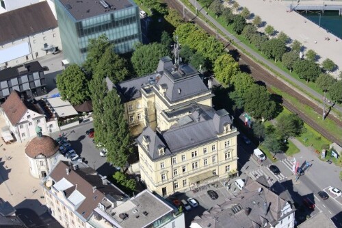 [Bregenz, Kunsthaus, Post, Landestheater]