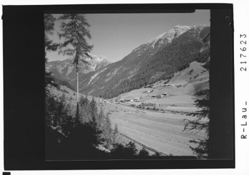 [Hinterellenbogen bei Steeg im Lechtal gegen Ellbognerspitze Tirol]
