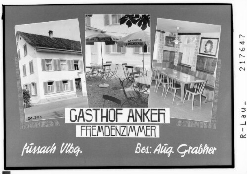 Gasthof Anker / Fremdenzimmer Fussach Vorarlberg