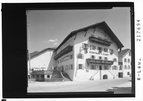 [Gasthof Post in Pfunds im Oberinntal / Tirol]