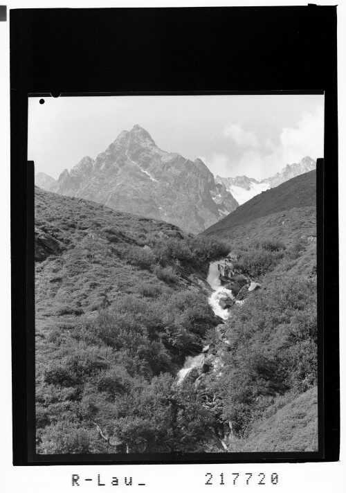 [Bergbach in der Silvretta]