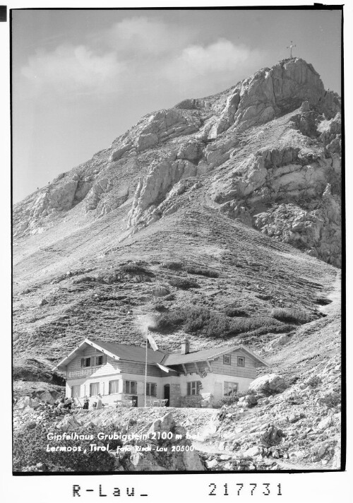 Gipfelhaus Grubigstein 2100 m bei Lermoos / Tirol