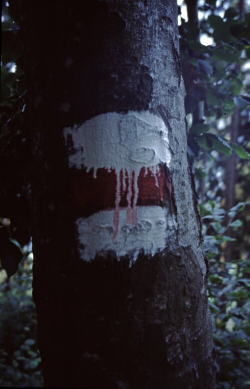 [Alte Wegmarkierung Sonntag]