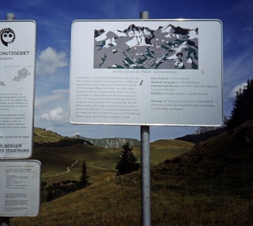 [Thematische Betafelung Lech-Oberlech]