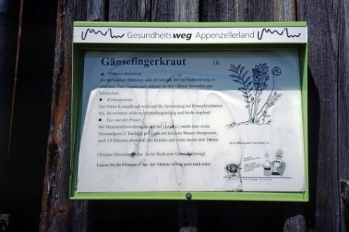 [Kräuterweg Oberegg, Appenzell]