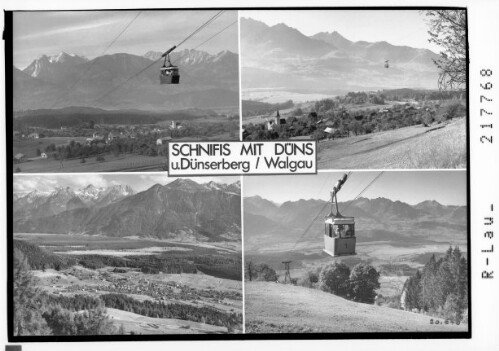 Schnifis mit Düns und Dünserberg / Walgau