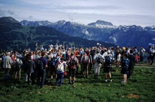 [Eröffnung Wanderwege Schruns-Hochjochgebiet]