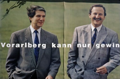 [Wahlwerbung FPÖ, Grabher und Gorbach]