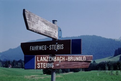 [Allgäuisches Wegweiser Beispiel, Oberstaufen]