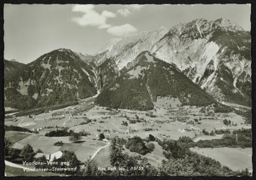 Vandans-Vens geg. Vandanser-Steinwand