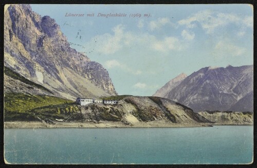 [Vandans] Lünersee mit Douglashütte (1969 m)