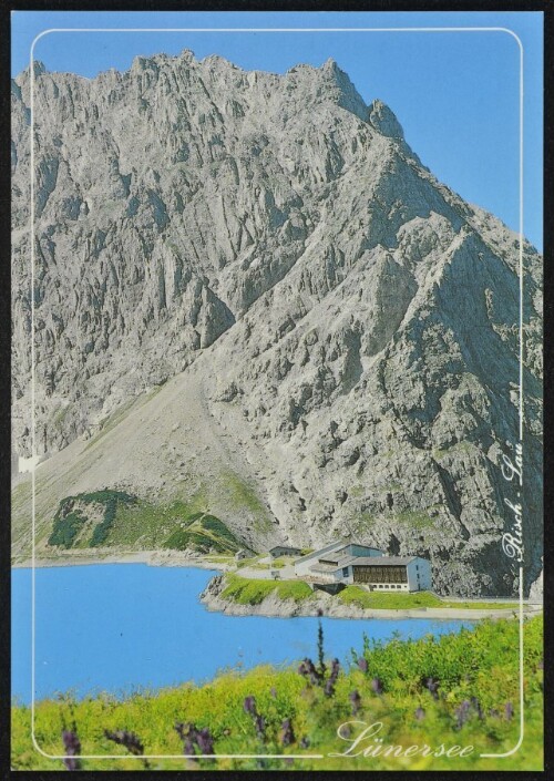 [Vandans] Lünersee : [Lünersee, 1976 m mit Douglas-Hütte Brandnertal - Vorarlberg ...]