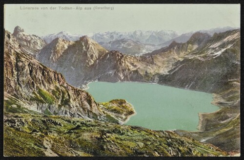 [Vandans] Lünersee von der Todten - Alp aus (Vorarlberg)