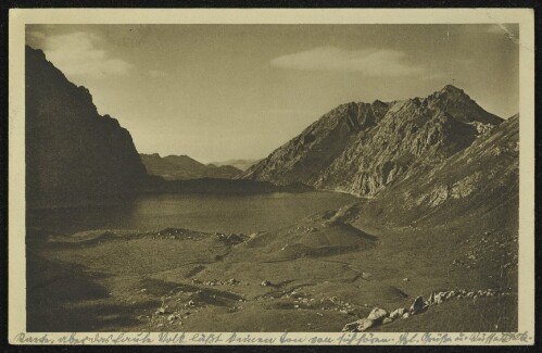 [Vandans] : [Lünersee (1969 m) Vorarlberg ...]