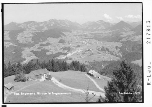 Egg / Lingenau und Hittisau im Bregenzerwald