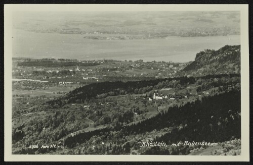 Bildstein, mit Bodensee