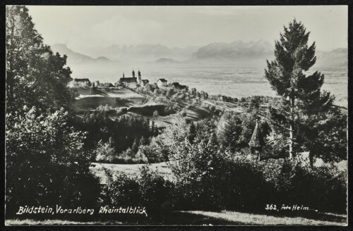 Bildstein, Vorarlberg Rheintalblick