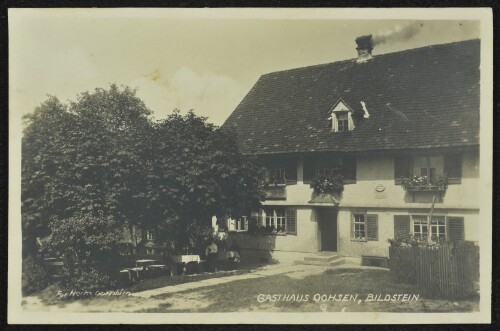 Gasthaus Ochsen, Bildstein