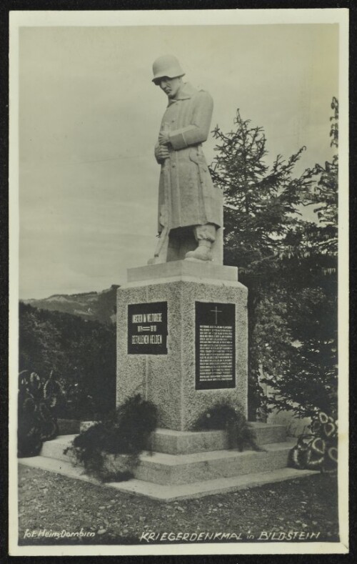 Kriegerdenkmal in Bildstein