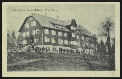 [Bildstein] Ferienheim Ober-Bildstein, Vorarlberg