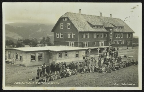 [Bildstein] Ferienheim Oberbildstein