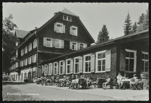 [Bildstein] Ferienheim Oberbildstein