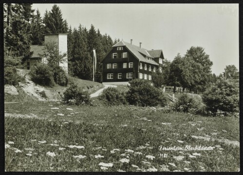 [Bildstein] Ferienheim Oberbildstein