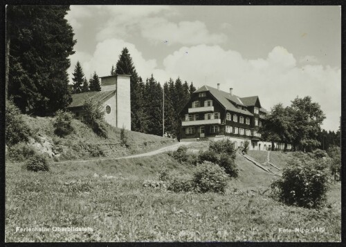 [Bildstein] Ferienheim Oberbildstein