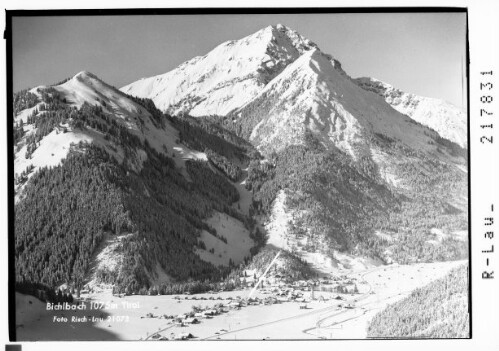 Bichlbach 1075 m Tirol : [Bichlbach im Ausserfern mit Blick zum Thaneller]