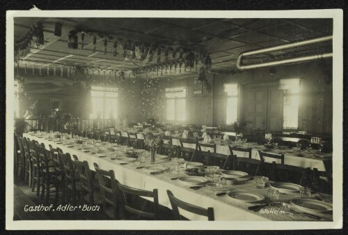 Gasthof  Adler  Buch