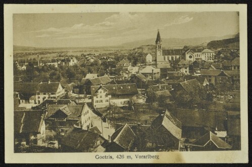 Goetzis, 426 m, Vorarlberg