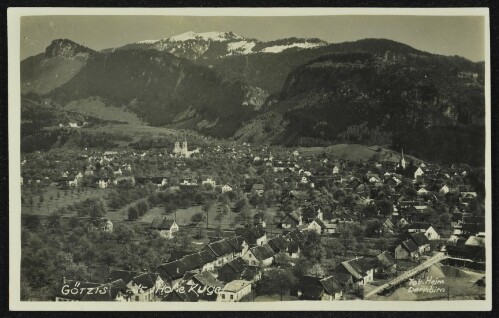 Götzis mit Hohe Kugel