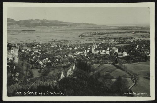 Götzis, Rheintalblick