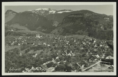 Götzis mit Hohe Kugel