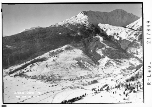 Lermoos 1000 m Tirol : [Lermoos gegen Grubigstein und Gartnerwand]
