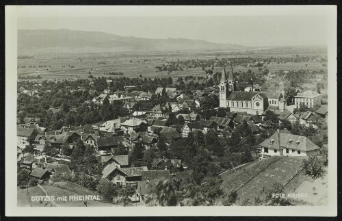 Götzis mit Rheintal